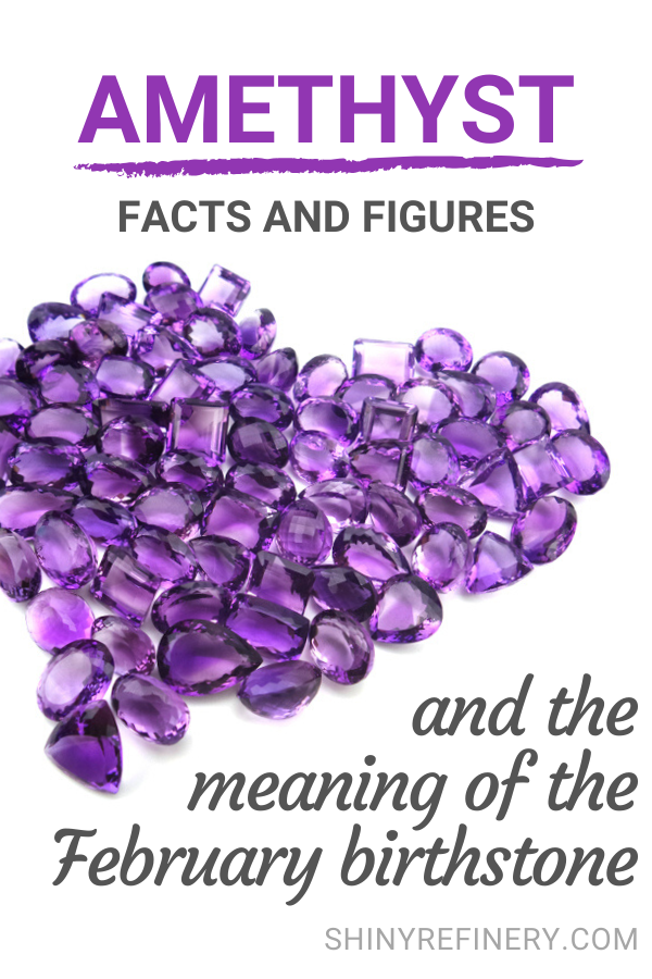 February Birthstone Meaning And Fun Facts About Amethyst Gemstones #gem #gemstone #februarybirthstone #birthstone #amethyst #amethysts #amethystjewelry