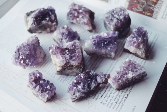raw amethyst crystal, February Birthstone Meaning And Fun Facts About Amethyst Gemstones