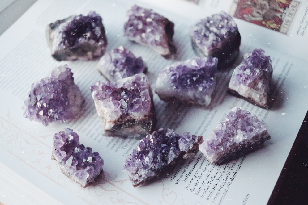 raw amethyst crystal, February Birthstone Meaning And Fun Facts About Amethyst Gemstones