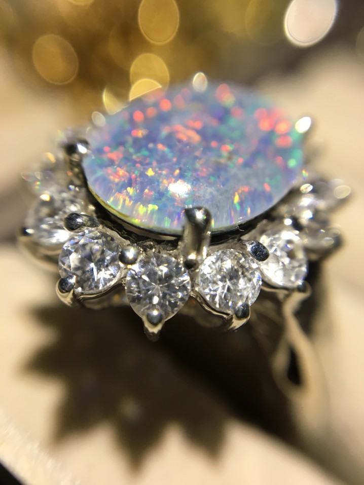 opal ring closeup, The meaning of the October birthstone and other facts about Opals
