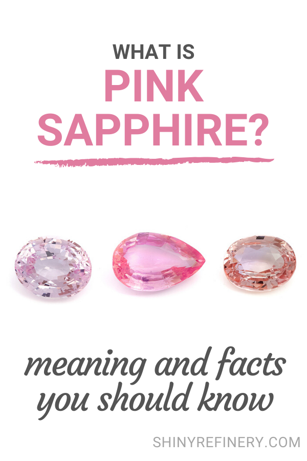 What Is Pink Sapphire Jewelry? Meaning And Facts You Should Know #pinksapphire #pinksapphirejewelry #pinkjewelry #pinkgemstone #gemstone