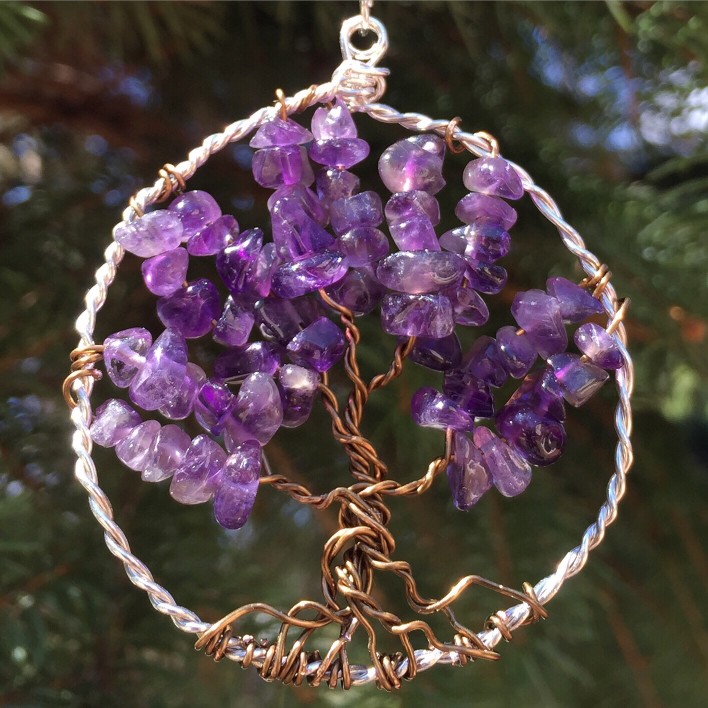 purple gem jewelry